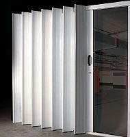 Industrial folding door galvanised steelautomaticfor hangar