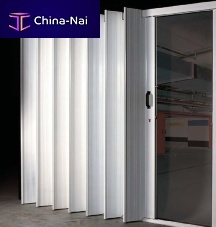 Industrial folding door galvanised steelautomaticfor hangar
