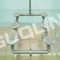 Gas mixing and metering unit