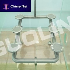 Gas mixing and metering unit