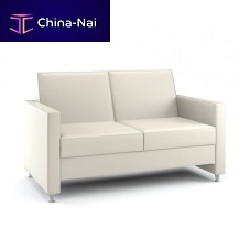 Contemporary sofa TUXEDOfabricwhitesolid wood