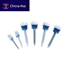 Laparoscopic trocar Inno-Portwith insufflation tapwith sleevesingle use