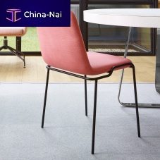 Contemporary chair TADAOindoorfabricchrome steel base