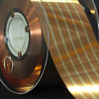 Ribbon copper alloy for electrical applications