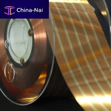Ribbon copper alloy for electrical applications