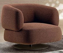 Contemporary armchair Zeppelinfabricergonomicbrown