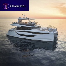 Power catamaran motor yacht M8cruisingflybridge3-cabin