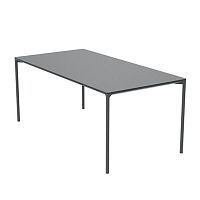 Contemporary table Bloom 1241 steelsteel baserectangular