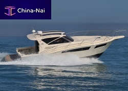 Inboard express cruiser T370 SF Sparvierodieseltwin-engineplaning hull