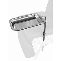 Operating table-mounted instrument tray 70964stainless steel