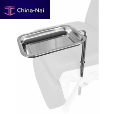Operating table-mounted instrument tray 70964stainless steel