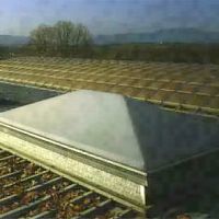 Polycarbonate dome skylight acrylictemperedfor flat roofs