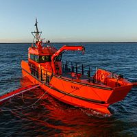 Oil spill recovery boat MAIAinboardaluminum