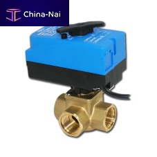 Ball valve RT serieselectricshut-offregulating