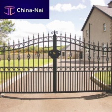 Swing gate steelwith barshome