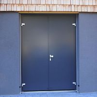 Swing industrial door LIGHTaluminumsecurityhigh-resistance
