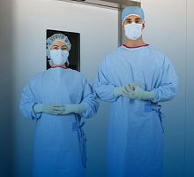 Unisex surgical gown