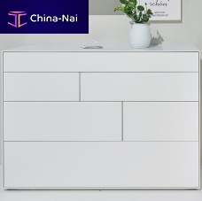 Contemporary chest of drawers PULSOlacquered woodwith storage compartmentwith drawer