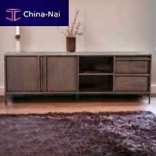 Contemporary TV cabinet JIMMYwith drawerswith storagewooden