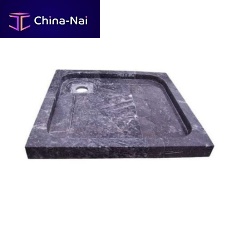 Square shower base 70raisedmarble