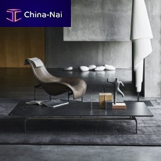 Contemporary coffee table Diesisglasswoodenmarble
