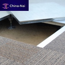 Wooden raised access floor tile CHIPBOARD COREHPLgalvanised steelaluminum