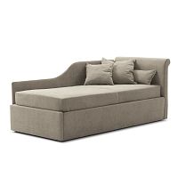 Contemporary daybed Perlafabricleatherindoor