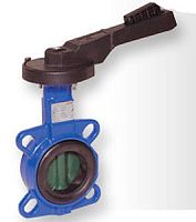 Butterfly valve 600manualwaferflange