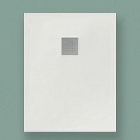 Rectangular shower base C7090Pabove floorrecessedflush