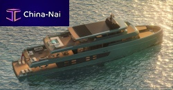 Cruising super-yacht ace500raised pilothousedisplacementsteel