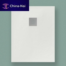 Rectangular shower base C7090Pabove floorrecessedflush