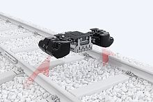 Dimensional measuring system opticalfor railsfor railway applications