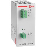 AC/DC power supply WSN 60regulatedswitchingwith short-circuit protection