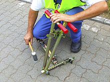 Paving block extractor