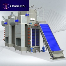 Hot air dryer L10P13continuousfor the food industryfor the pharmaceutical industry