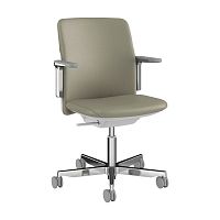 Contemporary chair PATHindoorfabricleather