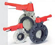 Butterfly valve BB300 leverPVCEPDM
