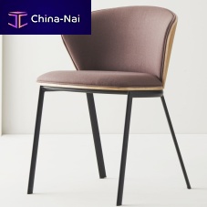 Contemporary chair BILLA indoorfabricsynthetic leather