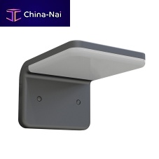 Contemporary wall light outdoormetalL-shaped