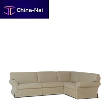 Corner sofa ALICEtraditionalleather4-seater