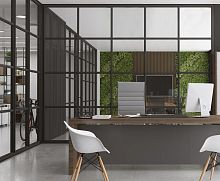 Removable partition SMARTIA P150 URBANglazedaluminumcommercial