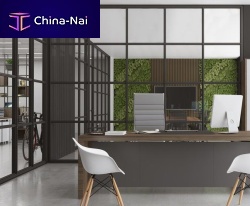 Removable partition SMARTIA P150 URBANglazedaluminumcommercial