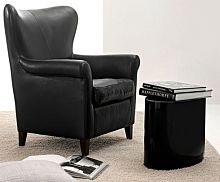 Traditional armchair FREDDYleather