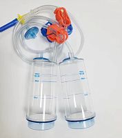 Sterility test closed canister