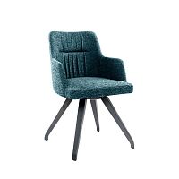 Contemporary chair AMA PO03 indoorfabricbeech base