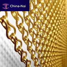 Patterned curtain XY-Chainchain linkaluminum