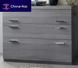 Contemporary chest of drawers MULTYmelaminerectangular3-drawer
