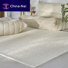 Loop pile carpet TEDDY wooljuteplain