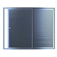 Sliding shutter PN 38louvrealuminumdoor