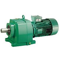 Three-phase gear-motor Cb 3000 serieshelical gearparallel-shaftsolid-shaft
